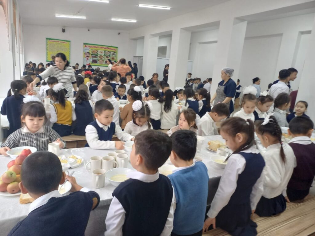 Тамақтану сәтінен